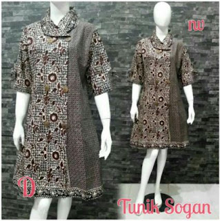 Tunik batik sogan