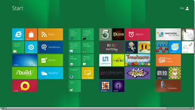 windows 8 start screen