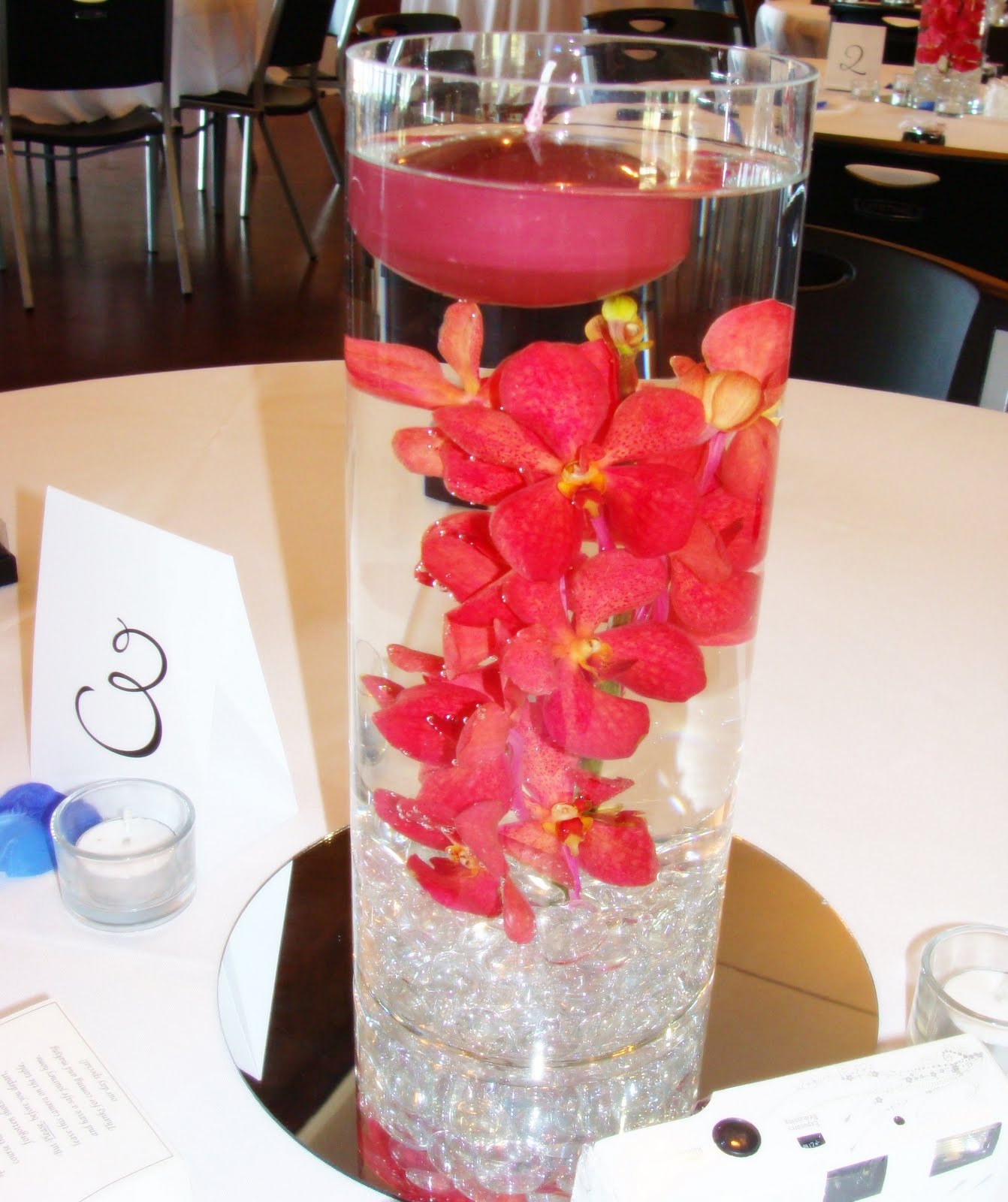 floating candle centerpieces