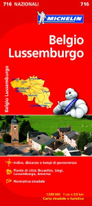 »sCAriCA. Belgio, Lussemburgo 1:350.000 PDF di Michelin Italiana