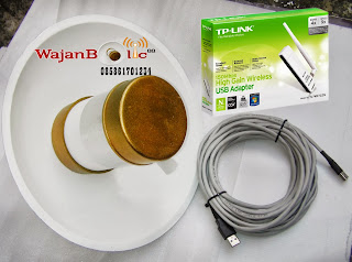 Paket antena wajan bolic