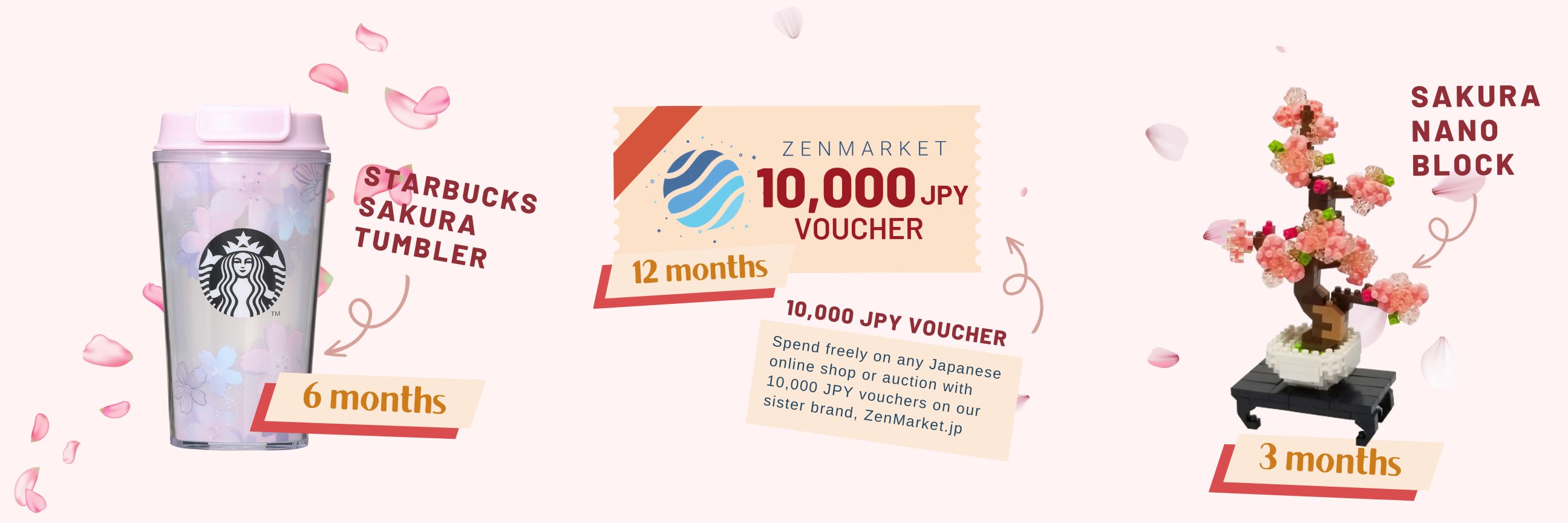 Zenpop Sakura Gift Campaign