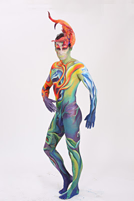 Amazing Body Art from the 2008 World Bodypainting Festival  in Daegu, South Korea