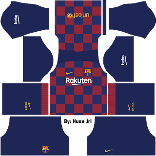 Kit Barcelona Dream League Soccer Home