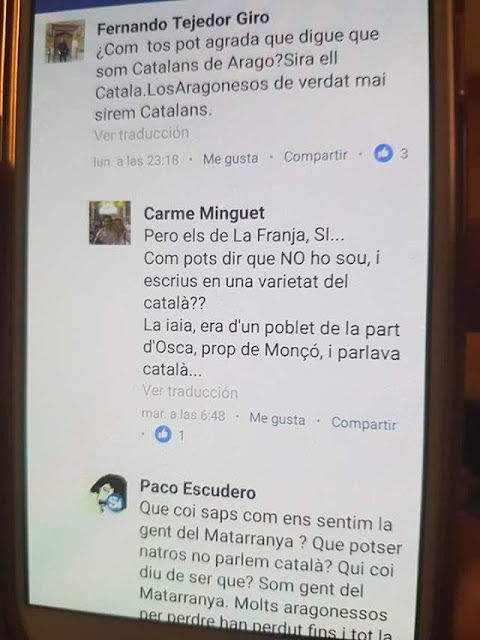 Francisco Escudero, catalaniste, català, textos, facebook