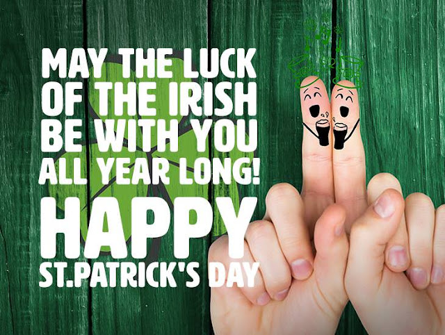 May the luck of the Irish be with you all year long!