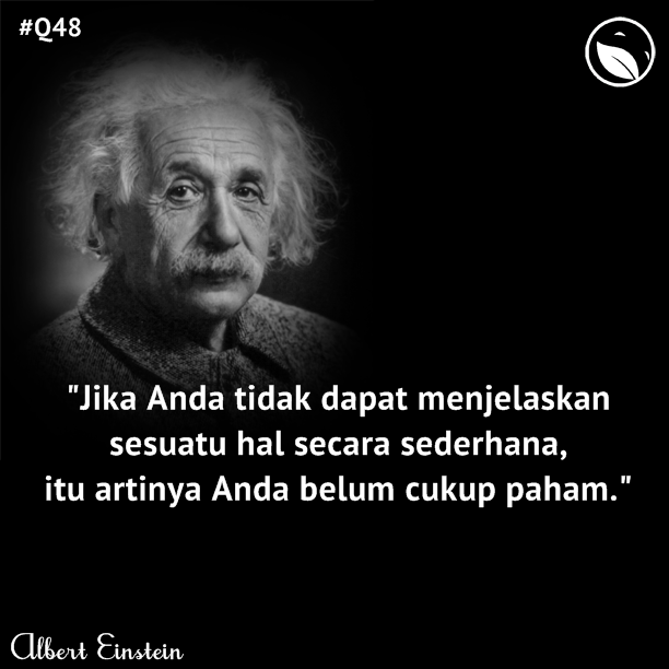 PRAKARYA DAN KEWIRAUSAHAAN SMK Kata  Bijak Ala Albert Einstein