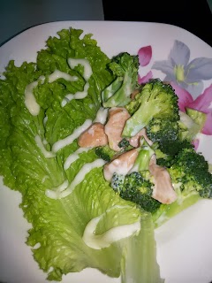 ♥Corat Coret Nusha ♥: RESEPI MUDAH SIHAT : Salad Brokoli 