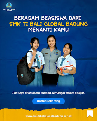 Beasiswa SMK TI Bali Global Badung