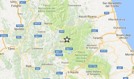 Terremoto, il centro Italia trema: nella notte scossa 3.2
