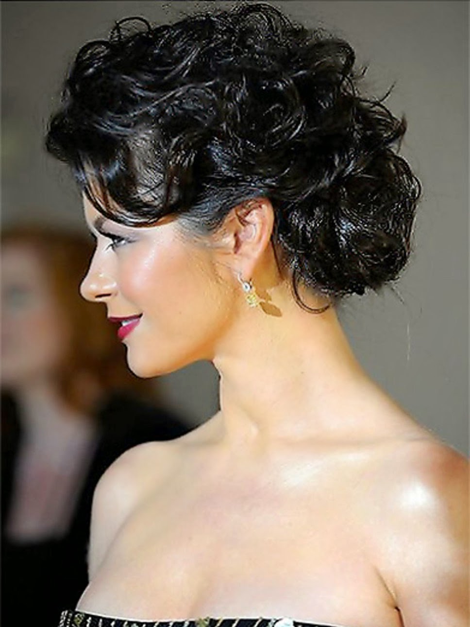 Top 9 Easy  Stylish Updos For Curly  Hair Hairstyles  Hair 
