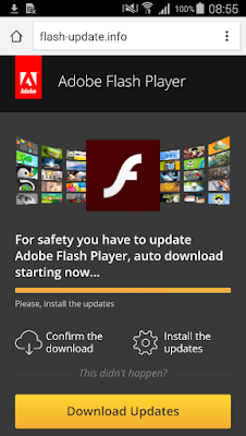 Installazione aggiornamento Adobe Flash Player