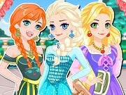   Diviértete jugando a este nuevo juego de cambio de imagen con las hermanas Elsa y Anna de Frozen.
Frozen Sisters Manga Makeover y Rapunzel buscan un cambio de imagen de moda y esperan que les des las mejores sugerencias para su nuevo look. Viste a las princesas cada día con estos hermosos vestidos y trajes, completa con algunos lindos accesorios.