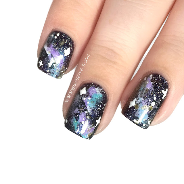 Galaxy Nail Art