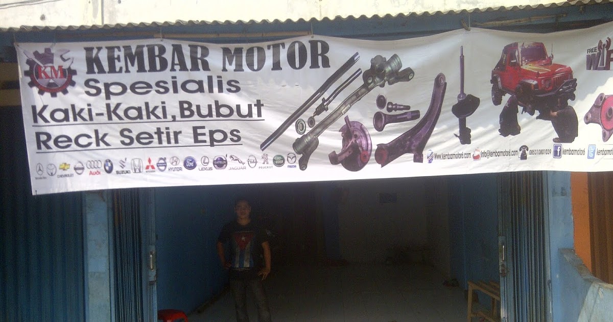 BENGKEL KEMBAR MOTOR  SPESIALIS KAKI KAKI MOBIL DAERAH 