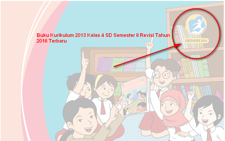 Download Buku Kurikulum 2013 Kelas 4 SD Semester II Revisi Tahun 2016 PDF