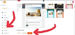 How To Change Template On Blogger