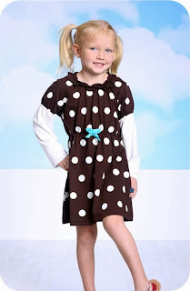 Dress Anak Motif Polkadot