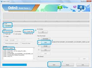 cara flash samsung ande