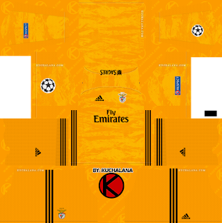 SL Benfica 2019/2020 champions league Kit - Dream League Soccer Kits