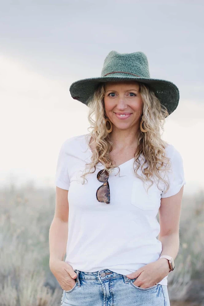 Crochet Summer Hat: Fedora Sun Hat