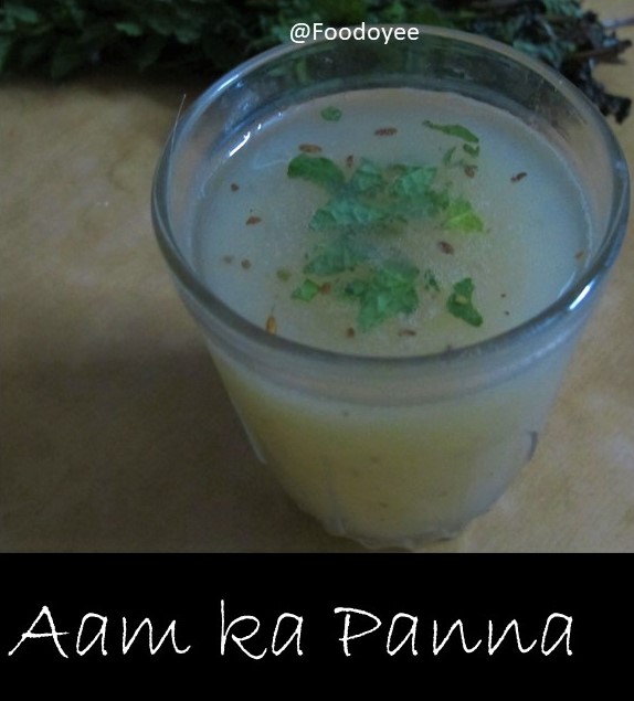 Mango Summer cooler - Aam ka Panna 