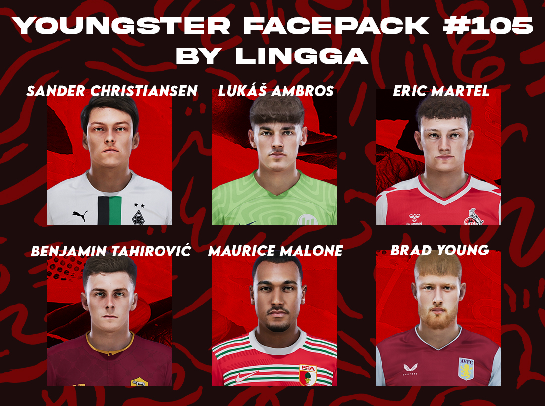 PES 2021 Youngster #105 Facepack by Lingga​