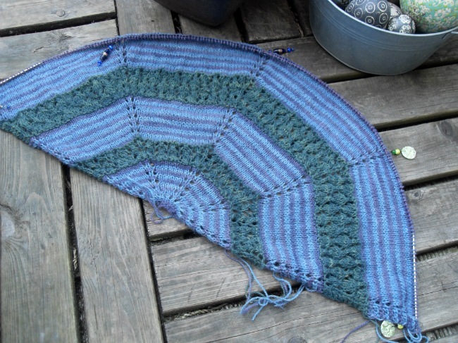 TTL- Mystery Shawl 2013. Clue #2