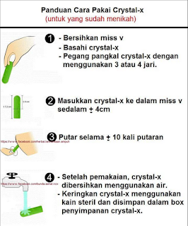 Jual Crystal x Asli Murah Beli 3 Dapat 5 Garansi Resmi