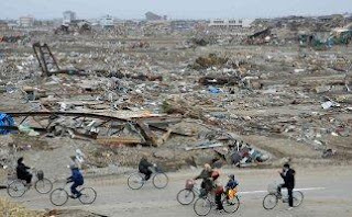 Devastaciones fruto del tsunami que afectó al Japón