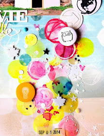 Layout Scrapbooking Gelatos