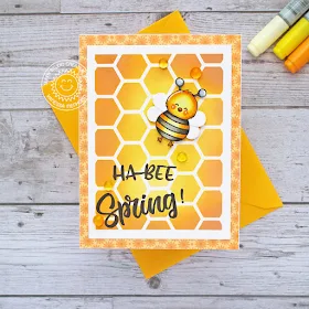 Sunny Studio Stamps: Chickie Baby Happy Owl-o-ween Frilly Frame Dies Spring Card by Vanessa Menhorn