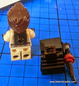 The LEGO Ghostbusters Ecto-1 Car and Minifigures set 21108 Proton Pack attachment