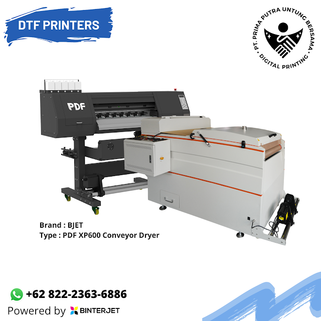 Mesin DTF Terbaru Binterjet