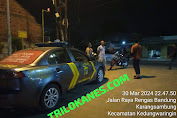 Kapolsek Kedung Waringin  Bubarkan Anak Muda Yang Bergerombol di tengah Malam