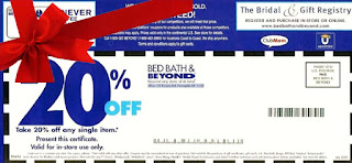 Free Printable Bed Bath and Beyond Coupons