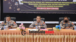 Polresta Banyuwangi Siapkan 11 Pos Pengamanan di Libur Nataru