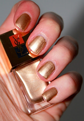 YSL duo griffe dorée manucure couture swatch test avis