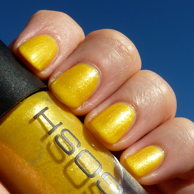 Gosh Yellow Bombay Nail Polish Swatch