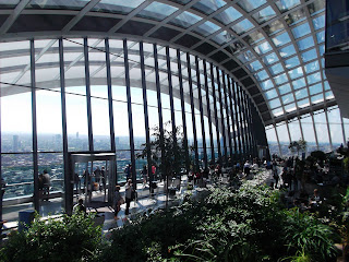 Interior view of Skygarden