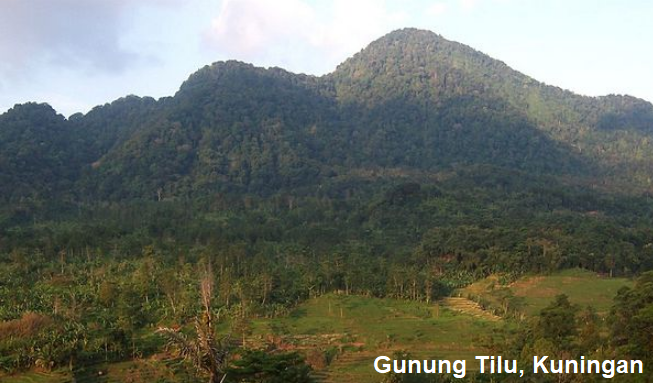 Daftar Gunung Di Kabupaten Kuningan Lengkap dengan Ketinggian dan Lokasinya