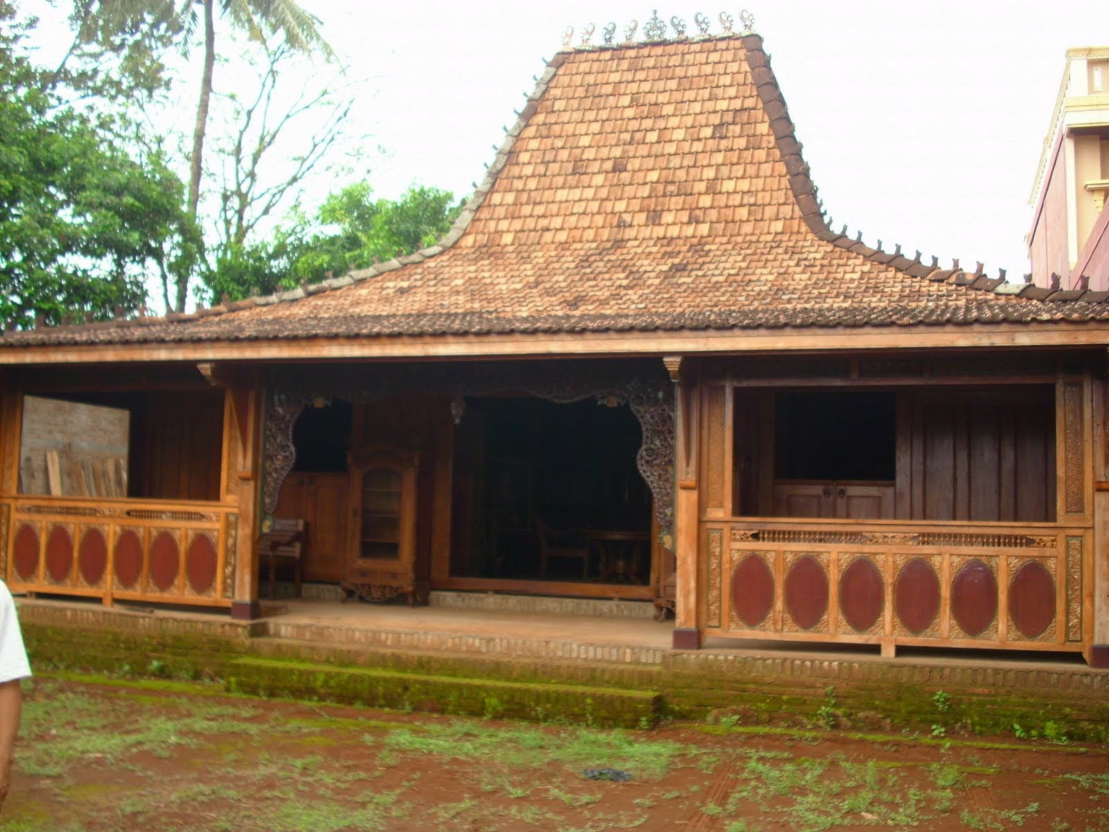 Interior Design For Building Joglo  Traditional House  of Java