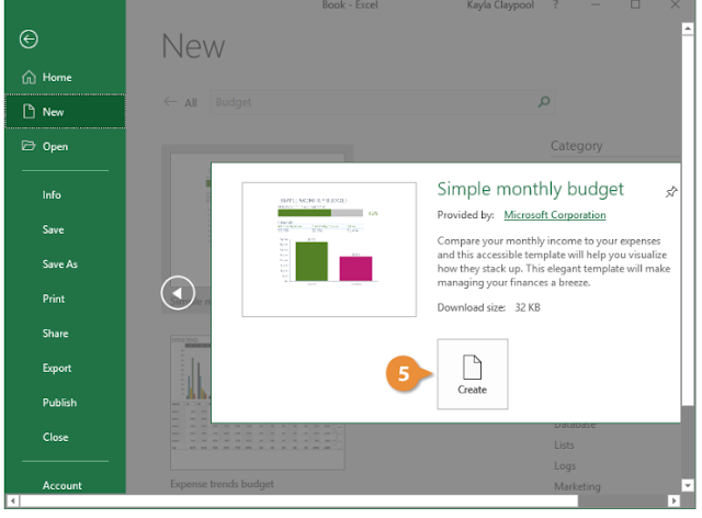 Cara Buat Microsoft Excel: Spreadsheet