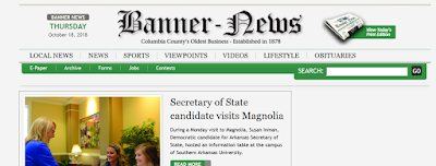 screencap of the Magnolia Banner-News