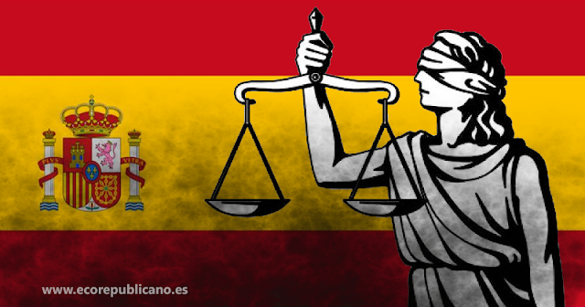 Representación Justicia en España.