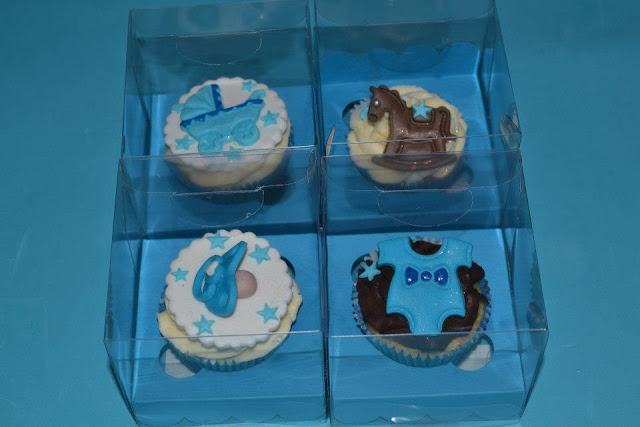 cajas cupcakes detalles bautizo bebe niño sugar dreams gandia