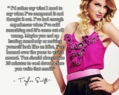 Taylor Swift's Quotes (Pict Version)  A Small Town Girl