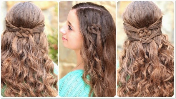 10 Unique Hairstyles for the School Week-Celtic-Knot