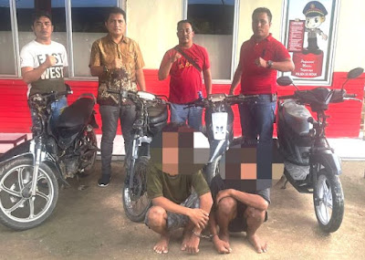 Para Pelaku Umur Belasan Tahun, Sikat 4 Unit Sepeda Motor di Batam