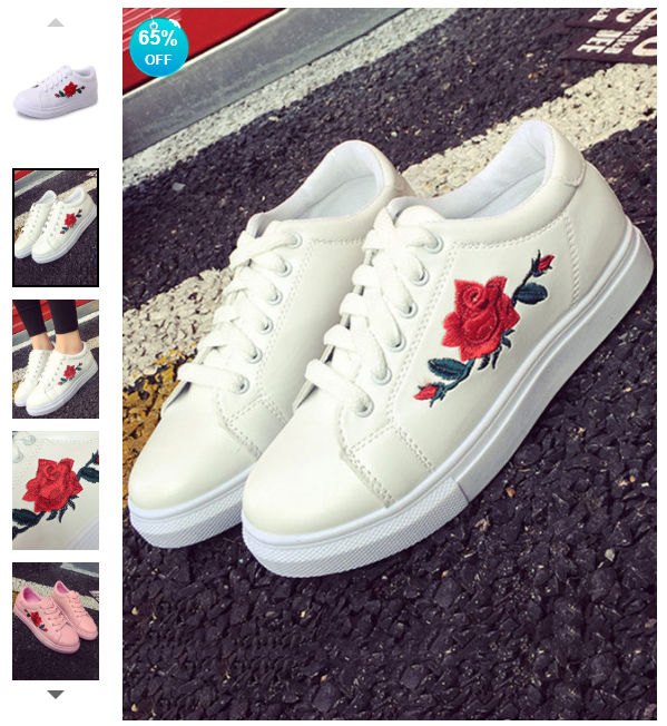 https://www.berrylook.com/en/Products/embossed-floral-flat-faux-leather-round-toe-casual-cycle-sneakers-193707.html?color=white